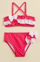 Juicy Couture Girls Swimwear Polka Dot 2 Piece Bikini 18/24 Months New Rare - £26.03 GBP