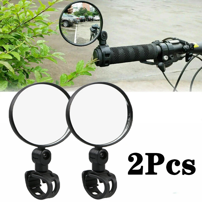 Universal Bicycle Mirror Handlebar Rearview Mirror for Bicycle Motorcycle 360 - £9.16 GBP+
