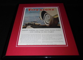 1965 Firestone Tires 11x14 Framed ORIGINAL Vintage Advertisement - $44.54