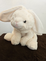 CS International Bunny Rabbit Plush Stuffed Animal Yellow Cream Ivory White - £31.36 GBP