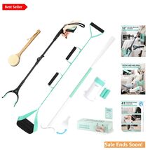 5PCS Senior Post-Surgery Hip Assistance Kit in Classic Gray for Daily Su... - $61.33