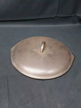 OLD Birmingham Stove &amp; Range No. H 8 HIGH DOME Cast Iron Skillet Lid Only - $37.39