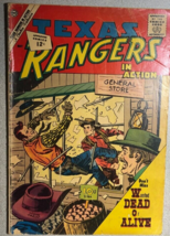 TEXAS RANGERS IN ACTION #33 (1962) Charlton Comics western VG+ - £11.63 GBP