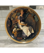 Dreaming In The Attic Norman Rockwell Limited Edition Knowles Plate - $17.99