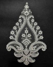 Application Doilies Embroidered Tulle Lace CM 23 SWEET TRIMS 13658 - £8.52 GBP