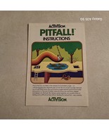 Atari 2600 Pitfall game manual in great shape no rips or tears  - $8.42 CAD