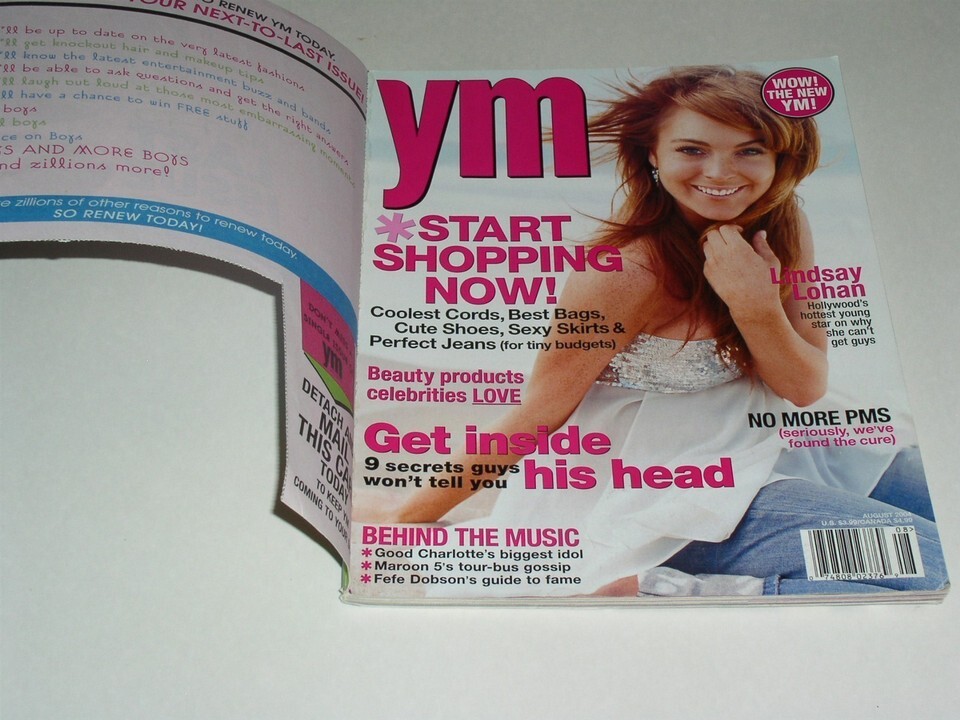 Lindsay Lohan Your Magazine Vintage 2004 Confessions Of A Teenage Movie ... - $34.99