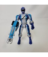 2006 Bandai Blue Power Ranger Operation Overdrive Action Figure w/ Weapo... - £7.10 GBP