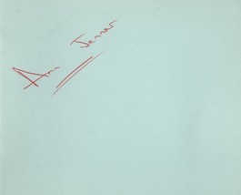 Ann Jenner Surrey Ballerina Vintage Ballet Hand Signed Autograph - £15.71 GBP