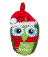 Kay Dee Designs Owl Shaped Potholder  Hoo&#39;s Been Naughty - $182.14 MXN