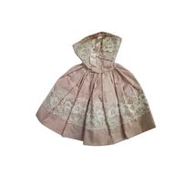 Vintage 1960s Barbie‑style Pink Lace Dress — Clone Doll Fashion - $9.99