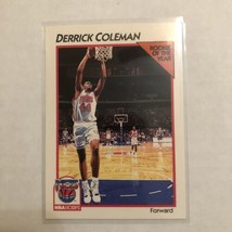 1991 NBA Hoops Derrick Coleman #25 Nets Rookie Of The Year - £1.00 GBP