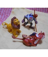 Lot of 5: &quot;Lion King&quot; Mc Donald Happy Meal Toy Figures, Old Vintage Coll... - £17.28 GBP