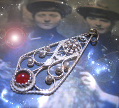 HAUNTED NECKLACE SALEM WITCH I HAVE NEVER FELT BETTER - PERFECT LIFE MAGICK image 2