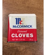 McCormick Ground Cloves 1.25 oz Vintage Spice Tin - £7.84 GBP