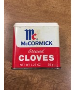 McCormick Ground Cloves 1.25 oz Vintage Spice Tin - £7.57 GBP