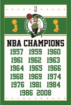 Boston Celtics Flag 3x5ft Banner Polyester basketball World Champions ce... - $18.00