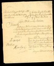 Antique Document 1761 Robert Henley 1st Earl Northington Autograph Great... - $94.04