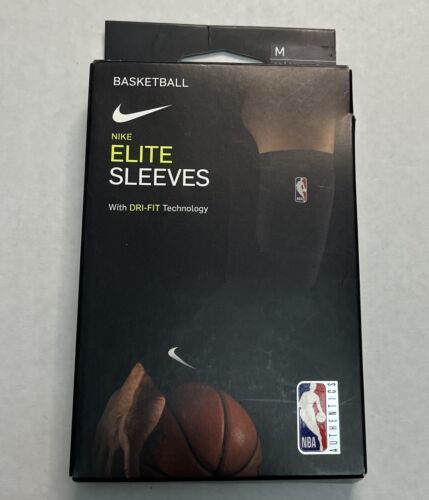 Nike Basketball NBA Elite Sleeves Dri-Fit Style CT3750 Blue Medium - $19.50