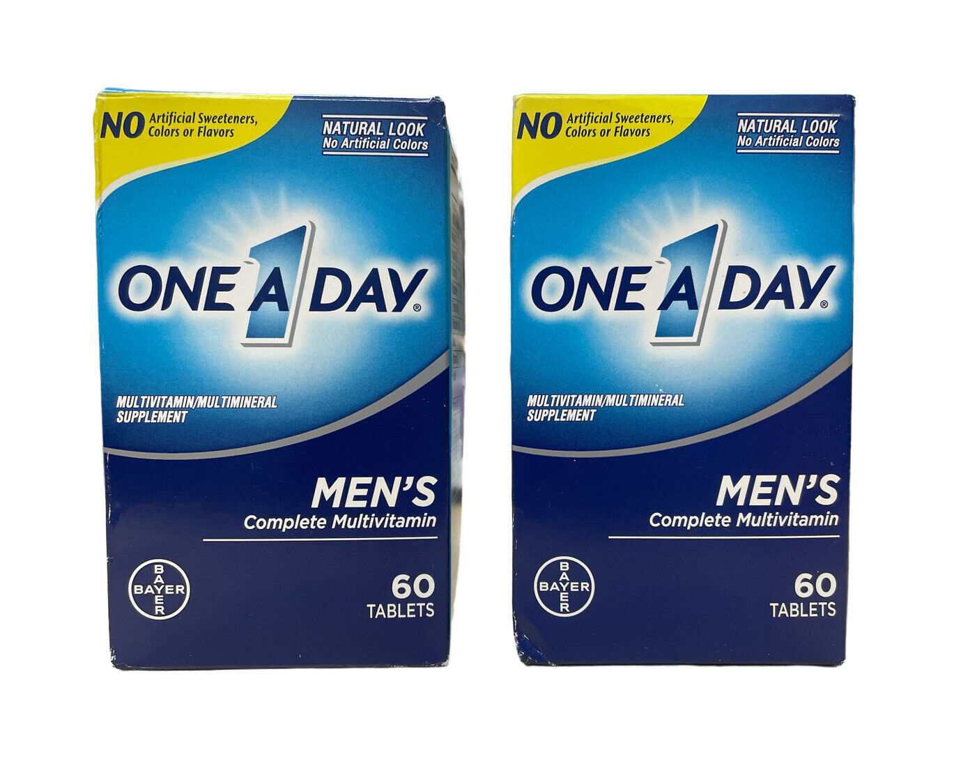 Primary image for One A Day Men's Health Multivitamin/Multimineral 60 Tablet Exp 05/2024 Pack of 2