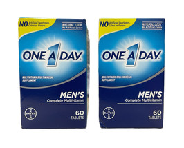 One A Day Men&#39;s Health Multivitamin/Multimineral 60 Tablet Exp 05/2024 P... - $22.76