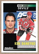 1991-92 Pinnacle #142 Ken Daneyko New Jersey Devils - $1.94