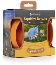 SQUISHY CUP + BOWL SET SQUISH SQUASH FOLD EASY PACK TRAVEL BOWLS