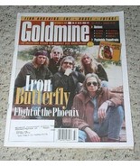 Iron Butterfly Goldmine Magazine Vintage 1996 Finn Bros. Split Enz Crowd... - $54.32 CAD
