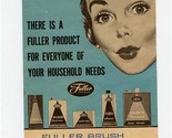 Fuller Brush Brochure Household Needs 1950&#39;s - £11.05 GBP
