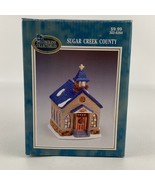 Dickens Collectables Village Sugar Creek County Porcelain House Light Up... - $40.55 CAD