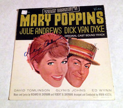 MARY POPPINS disneyland movie  AUTOGRAPHED signed RECORD julia andrews d... - $749.99