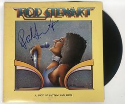 Rod Stewart Signed Autographed &quot;A Shot of Rhythm &amp; Blues&quot; Record Album Life COA - £104.24 GBP