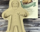 1992 Hill Design Brown Bag Cookie Art - Gingerbread Man - $9.74