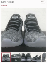 Classic Adidas running shoes - $1,457.71 MXN