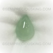 Natural Aquamarine Pear Cabochon 19x14mm Pastel Blue Color SI2 Clarity Loose Gem - £703.91 GBP