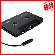 Charcoal Black Bluetooth 5.0 Cassette to Aux Converter –  Sound Quality - $664.14 MXN