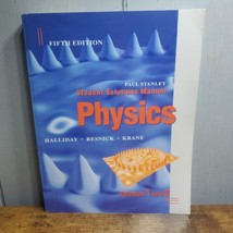 Student Solutions Manual to accompany Physics, 5e - £27.25 GBP