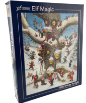 Vermont Christmas Co. Elf Magic Jigsaw Puzzle Co. 1000 Piece 24 x 30 in. - $19.79