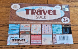 DCWV The Travel Stack Cardstock, 4.5&quot; x 6.5&quot;, 72 Sheets - $12.99