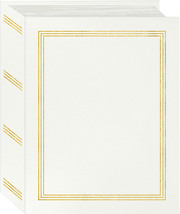 Mini-Max Photo 100 Pocket 4X6 Photo Album, White - $11.28