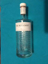 THE BOTANIST ISLAY DRY GIN 22 EMPTY BOTTLE with CORK - 1 L - Free Shipping - $21.79