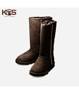 KOS Women&#39;s Transit Tall Australian Twinface Sheepskin Winter Boots - £156.59 GBP