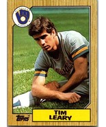 1987 Topps - Tim Leary #32 Tiffany - $1.48