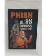 PHISH - ORIGINAL VINTAGE 1998 SUMMER TOUR CONCERT LAMINATE BACKSTAGE PASS - $20.00