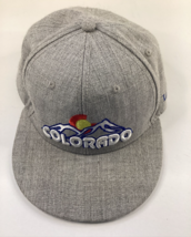 Colorado Love Light Apparel Flat Bill Snapback Baseball Hat Cap - £7.87 GBP