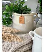 Ceramic Pot with Tag -  Grey 14cm - €25,92 EUR