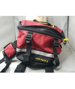 MountainSmith Dog Pack Small Red and Black Double Sided Handle For Quick... - £26.29 GBP