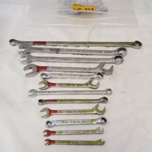 Lot of 12 Assorted Open-End, Combination &amp; Double Box Wrench LOT 444 - $222.75