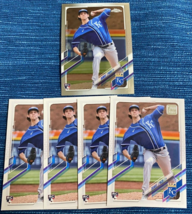 Lot Daniel Lynch Rookie Card 2021 Topps Chrome Update Base #USC34 Rc Kc Royals - $2.00