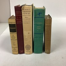 Faulkner, Dictionary Of Khazars,works Of Thomas Atway, Ulysses, Poems Of... - $19.79